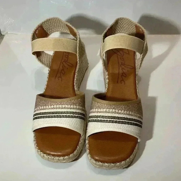 Zodiac Noreen Wedge Sandal espadrille wedge size 9.5-10 - Picture 2 of 8